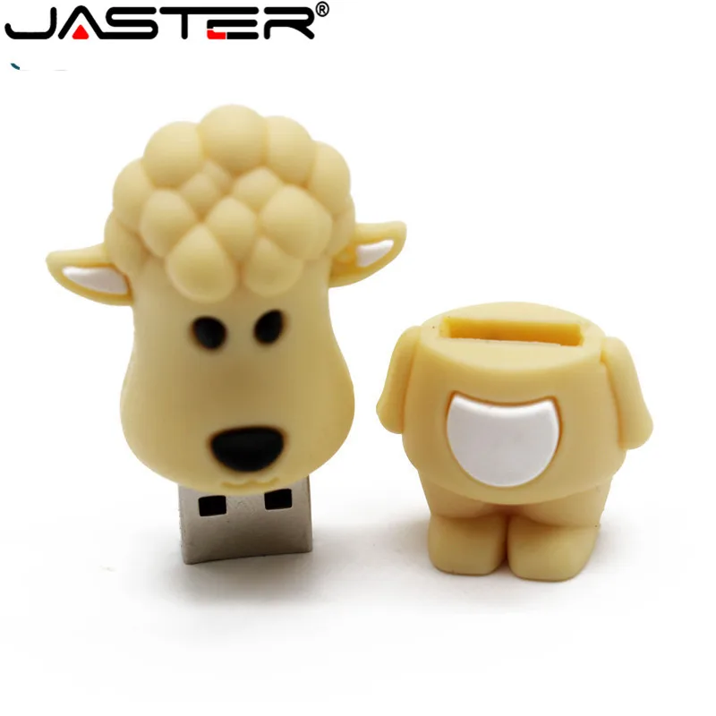 JASTER продвижение мини креативный мультфильм usb-накопитель для внешнего хранения данных 2,0 4 ГБ 8 ГБ 16 ГБ 32 ГБ 64 ГБ зодиака серии USB флэш-накопитель
