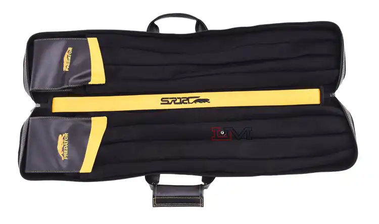 sussie daddy 4 Hole Billiard Cue Cases 2 Butts//2 shafts Pool Cue Carring Cases Portable Essential Pool Stick Storage Bag