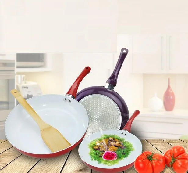 xBees 26cm Ceramic Pan Nonstick Frying Pan Ceramic Fry Egg Panin Pans from Home & Garden on