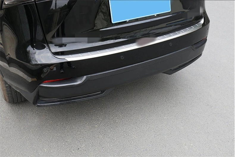 Автомобильный задний противотуманный светильник из углеродного волокна, накладка на рамку, лампы для автомобиля, Стайлинг, полоски для Lexus NX серии NX300H NX200T
