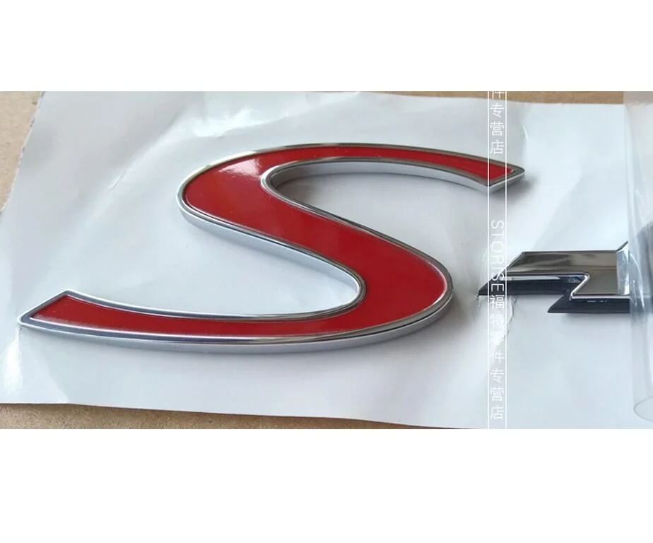 "S-MAX" Хром ABS багажник автомобиля задний номер буквы значок эмблема наклейка для Ford S MAX