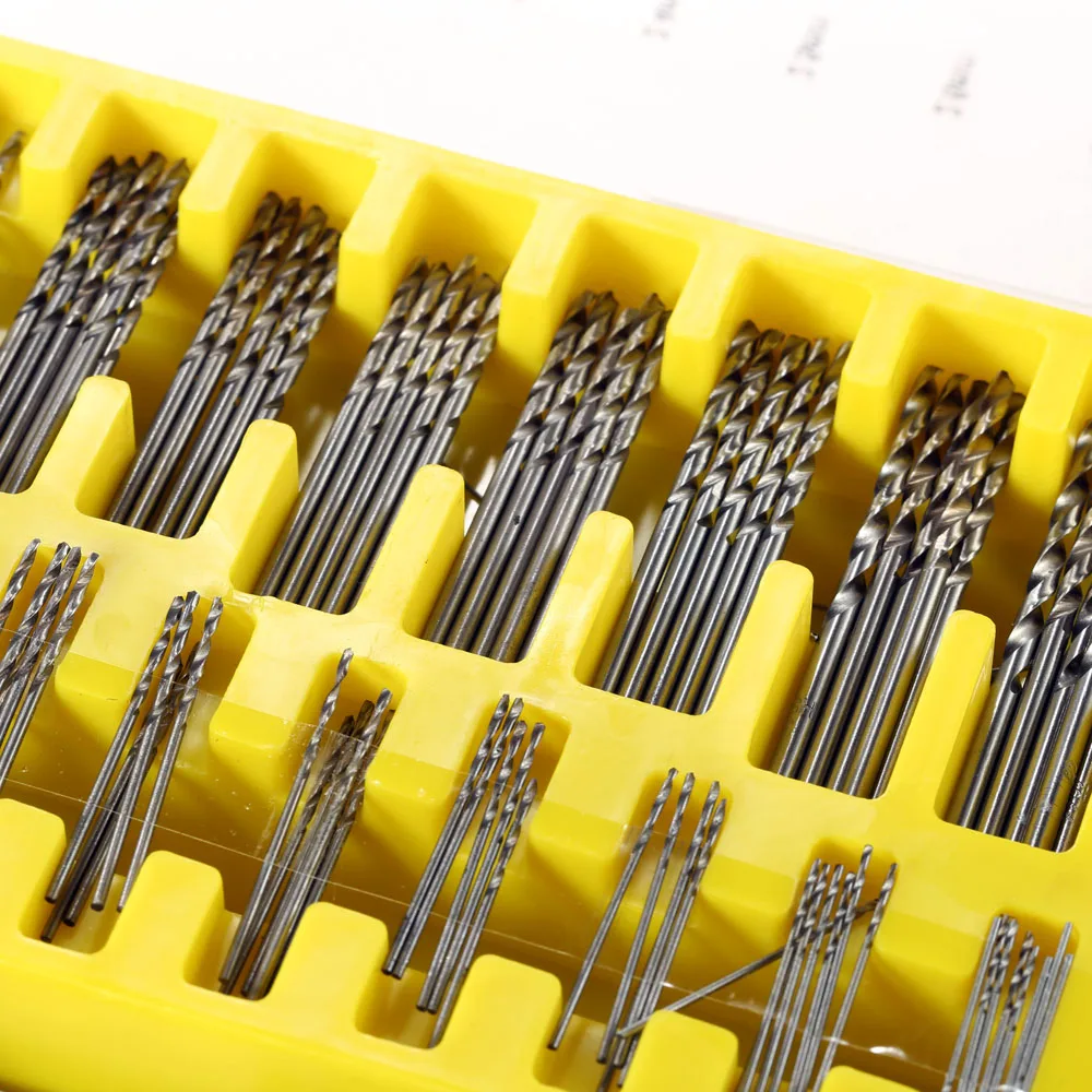 150pcs/set Mini Tools HSS Twist Drill Set High Speed Steel Ferramentas Saw Bits Set with Storage Case Metric System 0.4-3.2mm 150pcs/set Mini Tools HSS Twist Drill Set High Speed Steel Ferramentas Saw Bits Set with Storage Case Metric System 0.4-3.2mm