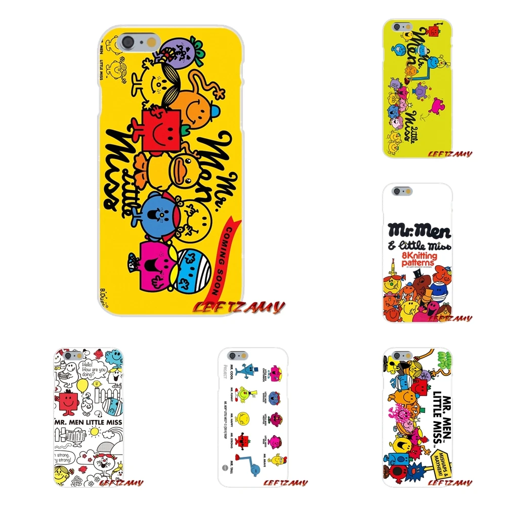 For Iphone X 4 4s 5 5s 5c Se 6 6s 7 8 Plus Mr Men And Little Miss Cute Soft Phone Case Silicone