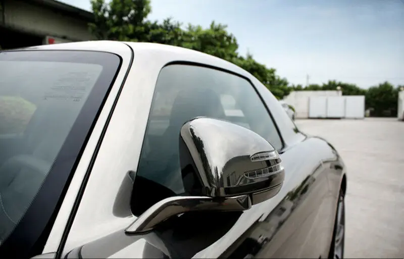 Cay укладки Strechable черный хром зеркальный винил самоклеящаяся пленка лист автомобиля двигателя тела самоклеющиеся с Размеры 152 см x 500 см