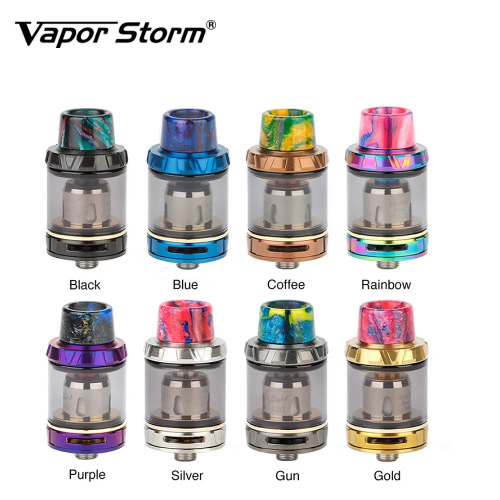 Оригинальный Vapor Storm Hawk бак 2 мл с 0.2ohm сетка спиральная электронная сигарета Vape атомайзер 24 мм бак для Vapor storm Mod