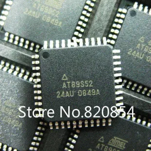 

50pcs/lot AT89S52-24AU AT89S52-24 AT89S52 89S52-24AU QFP44