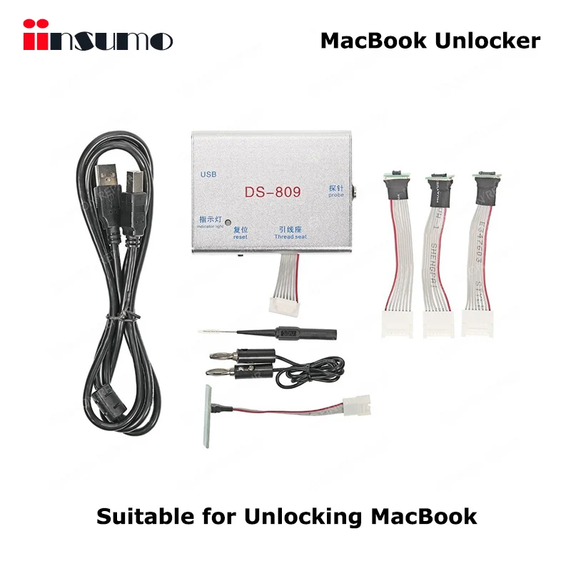 DS 809 EFI навесной замок разблокировка BIOS инструмент для ремонта Macbook iMac Air SPI ROM IC