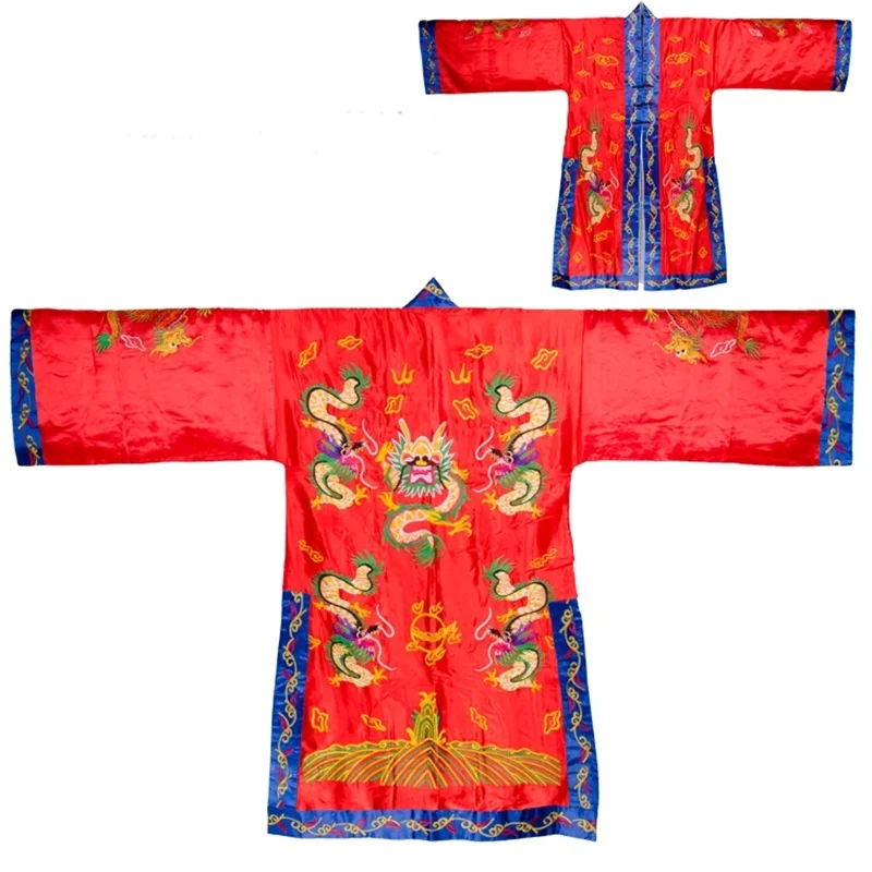 Китайский Императорский костюм для мужчин династии Цин одежда вышивка дракон одеяния буддийских монахов Hanfu мужской Китайский древний костюм TA1507