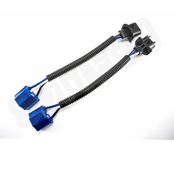 

LED Headlight H4 to H13 Adapter Plug For Jeep Wrangler JK TJ CJ FJ x2