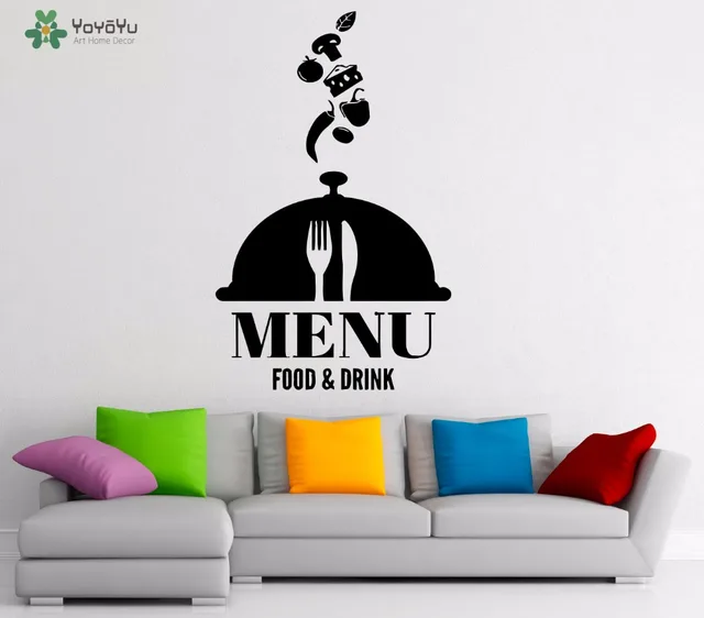 YOYOYU Wall Decal Quotes Menu Food And Drink Vinyl Wall Stickers ... YOYOYU Wall Decal Quotes Menu Food And Drink Vinyl Wall Stickers ...