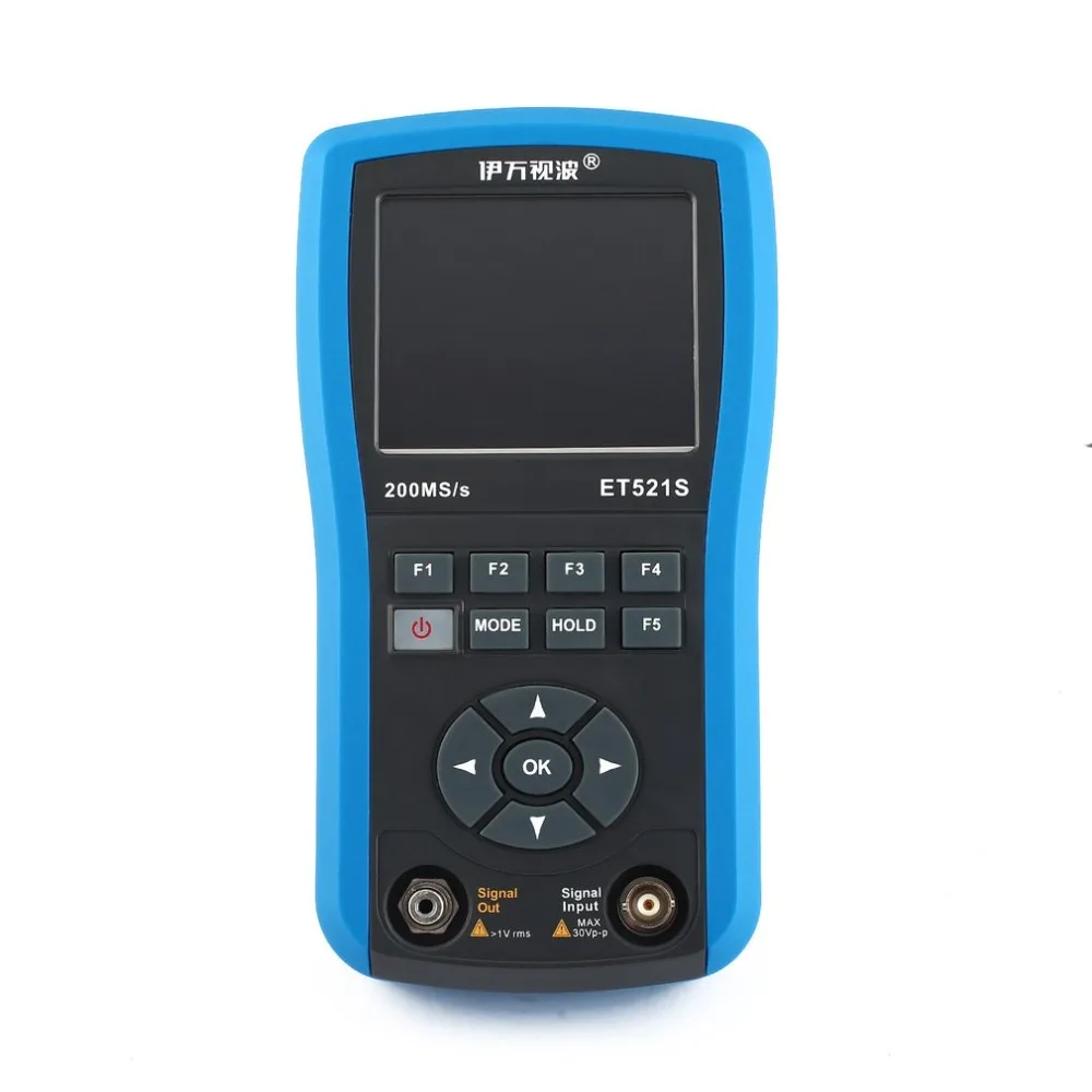 

EONE ET521S Scope Meter Digital Oscilloscope Multimeter Built in 2300mAh Lithium Battery Pack High Storage Capacity