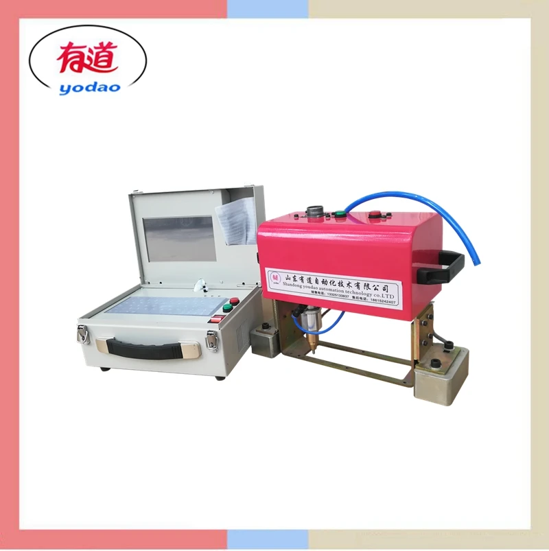 

14040 CNC Pneumatic Dot Pin Metal Nameplate Marking Machine for Metal Parts