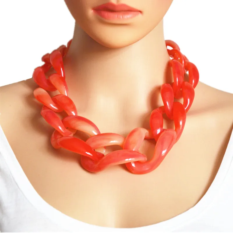 Женское Ожерелье чокер Ufavoirte Boho готическое ожерелье из смолы новинка 2018|gothic necklaces