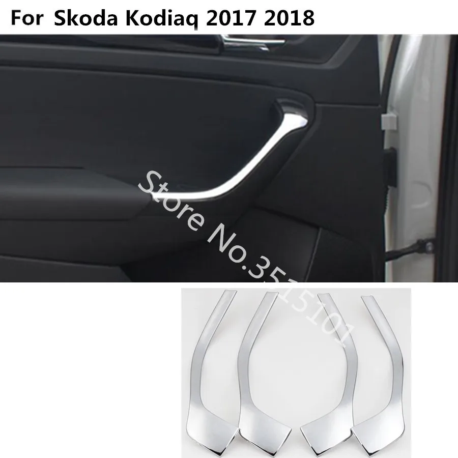  High Quality molding door Window glass inner panel Armrest Lift Switch Button trim frame 4pcs For S