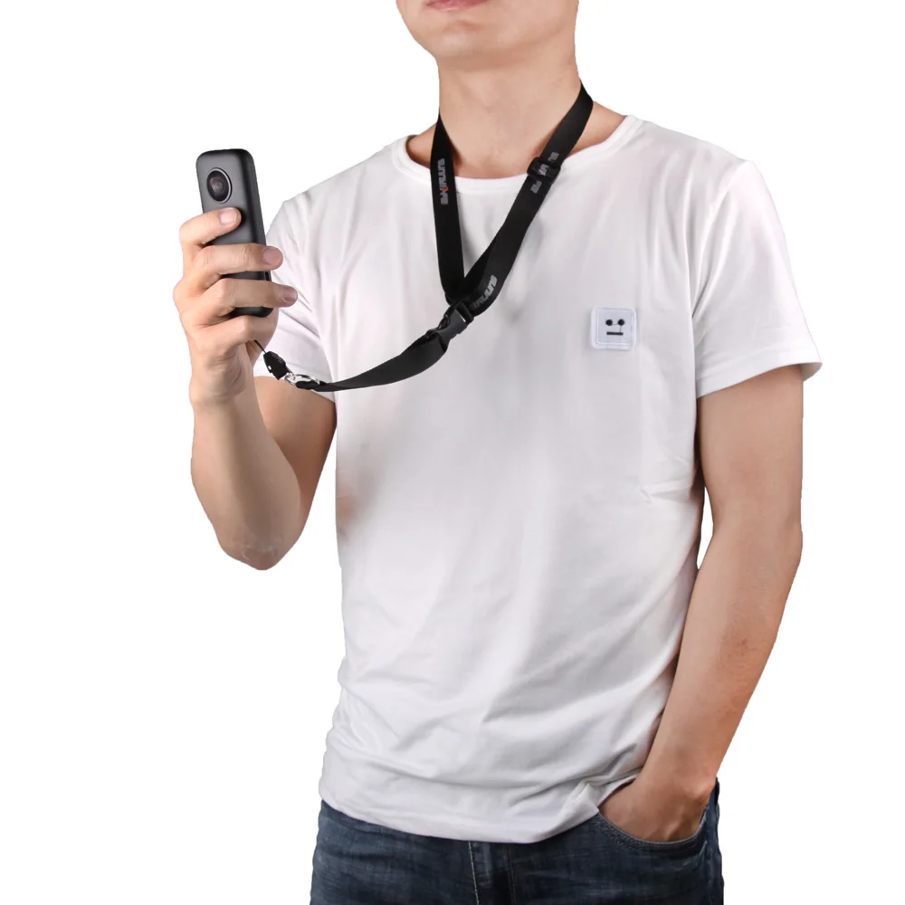 Insta360 One X панорамный ремешок для камеры Висячие шеи ручной веревки время