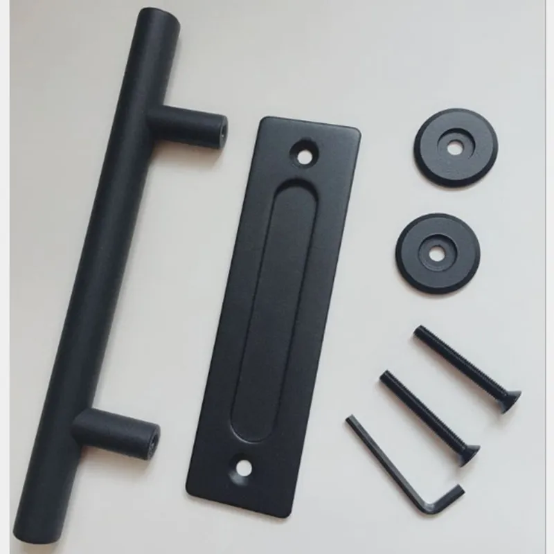 12 inch Sliding Barn Door Pull Handle Durable Bar Flush Pull handle For