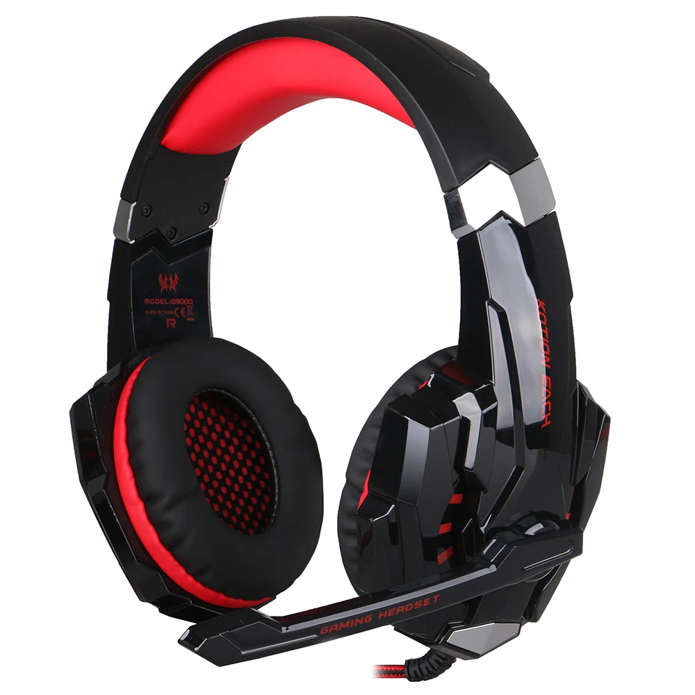 

EACH G9000 USB 7.1 Surround Sound Version Game Gaming Headphone Computer Headset Earphone Headband With Microphone for PC gamer