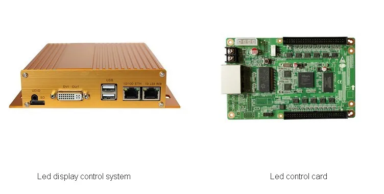 2 порта gigabit Ethernet BX-VS Отправка карты для Полноцветного светодиодного дисплея