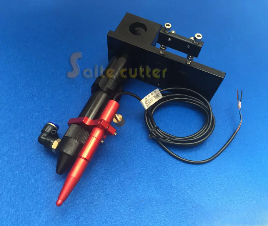 СО2 лазерная головка+ автоматическая фокусировка фокусный датчик интегративные крепления набор для лазерной гравировальная и режущая машина