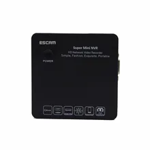 ESCAM K108 ONVIF 8CH NVR HD 1080P/960P/720P Mini Portable Network Video Recorder NVR Support Onvif Color black
