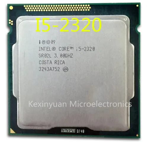

Intel Core i5 2320 i5-2320 3.0GHz/ 6MB Socket LGA 1155 CPU Processor HD 2000 Supported memory: DDR3-1066, DDR3-1333
