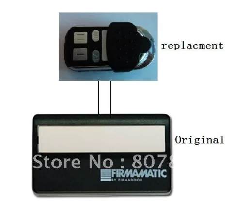 Firmamatic replacement remote , 433MHZ. rolling code, 100% compatible. normstahl t433 4 compatible replacement remote control 433 92mhz rolling code