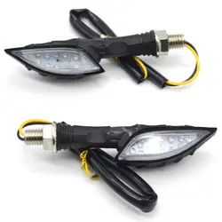17 В LED указатель поворота Прочный Простота установки мигалка свет лампы для KAWASAKI ZX-6R ZX-10R ZZR1400 Z750 Z750S z800 ZR800