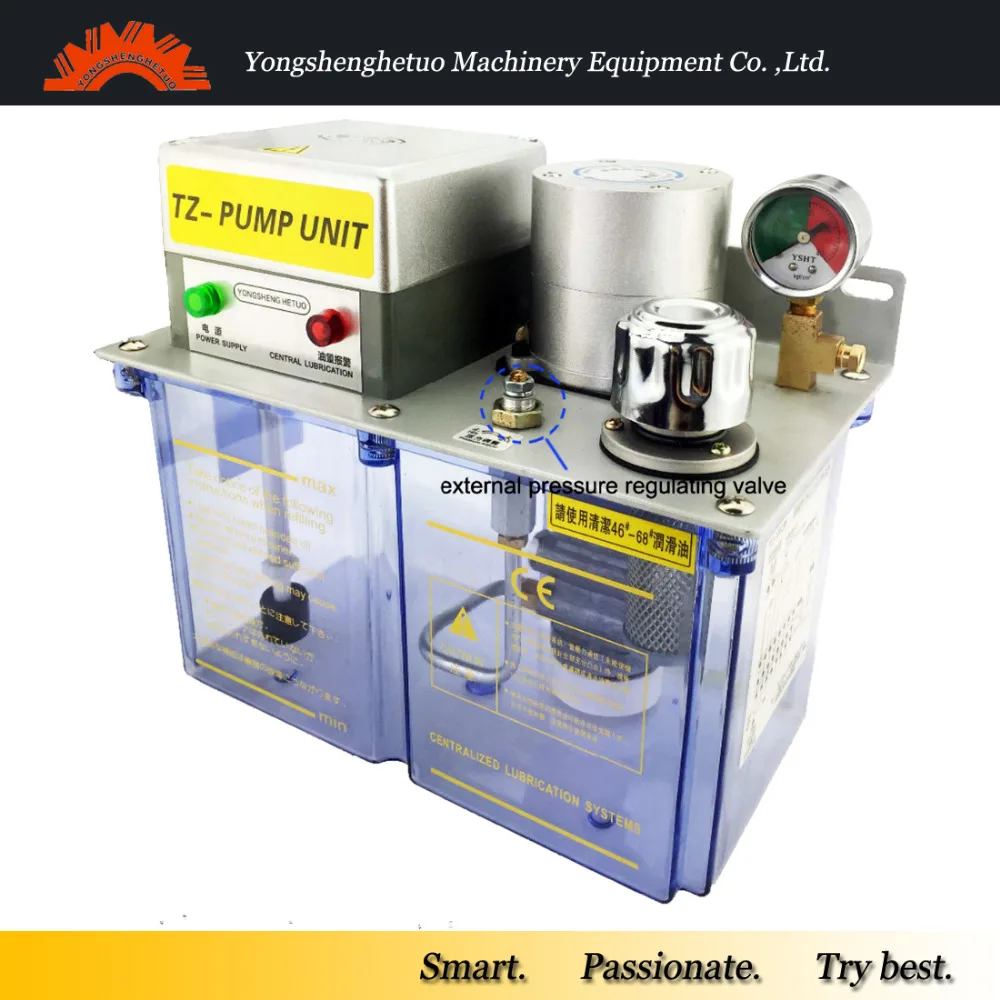 CE 4L 220V PLC control gear Lubrication oil Pump oil lubricator