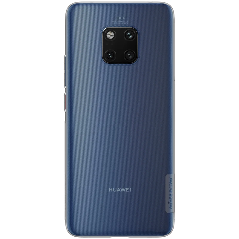 Чехол Nillkin для Huawei Mate 20 Pro, прозрачный силиконовый мягкий ТПУ чехол для Huawei Mate 20 Pro Mate20, чехол - Цвет: Grey