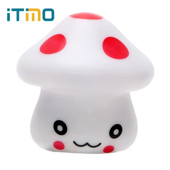 

ITimo LED Night Light Atmosphere Desk Lamp Color Changing Cute Mushroom Shape Night Lamp for Kid Baby Bedside Bedroom Decoration