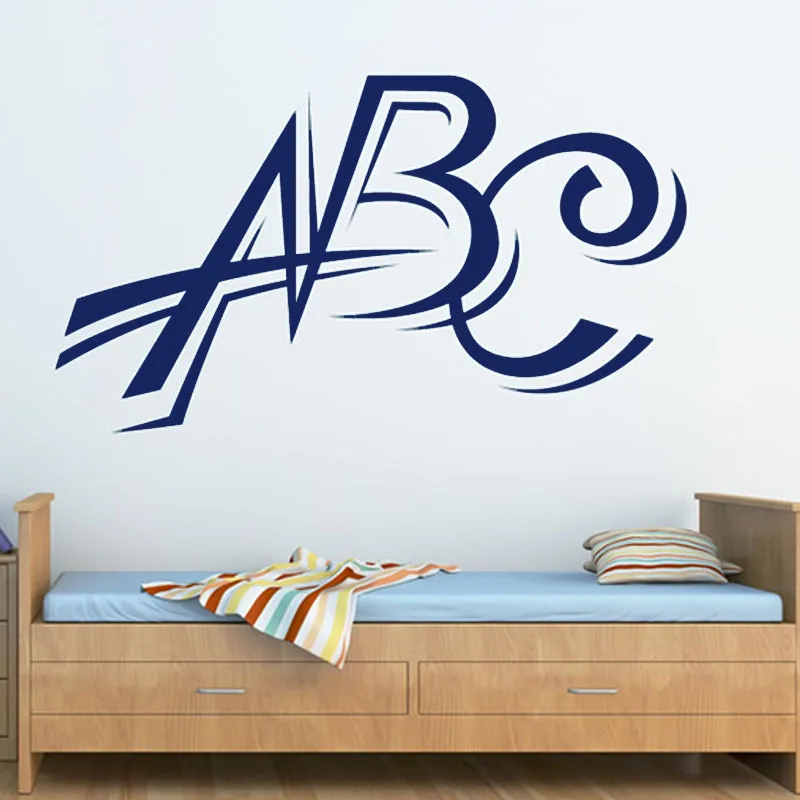 Hot Nursery Wall Decal Decorative Removable Home Decor Art Hot Nursery Wall Decal Decorative Removable Home Decor Art Vinyl Abc Stickers Letters In From Garden On Aliexpress