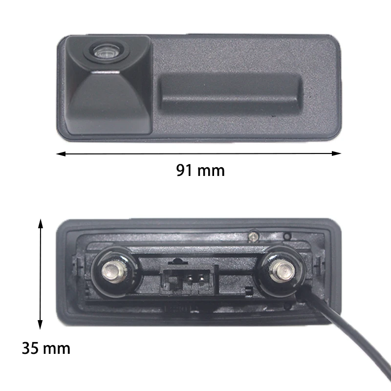 LiandLee Car Trunk Handle Rear View Reversing Parking Camera For Audi A1 8X 2010~2018