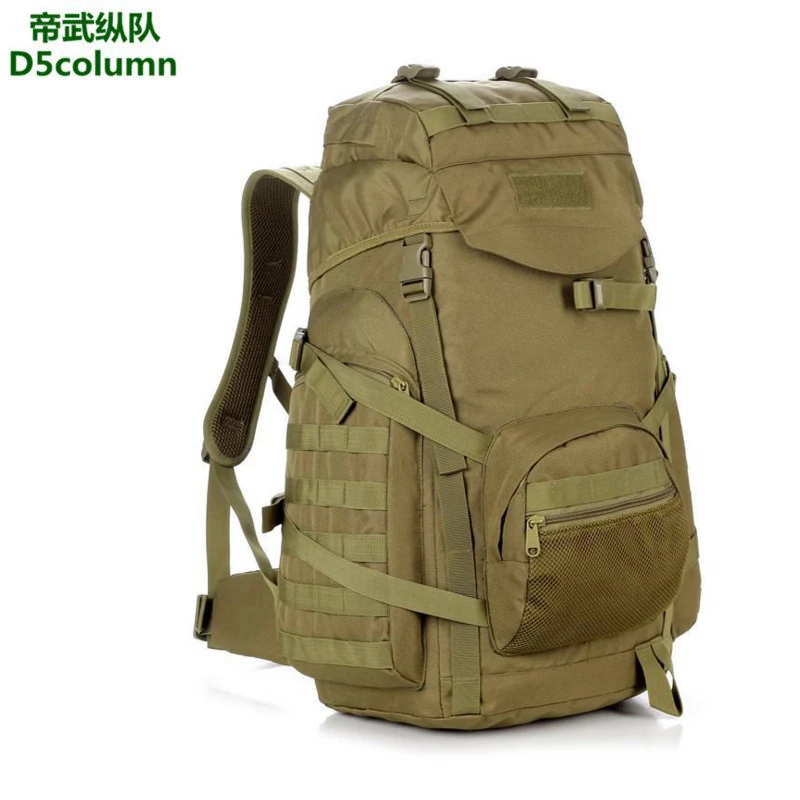 60l d5column ultra grandes mochilas militares de alta calidad de los