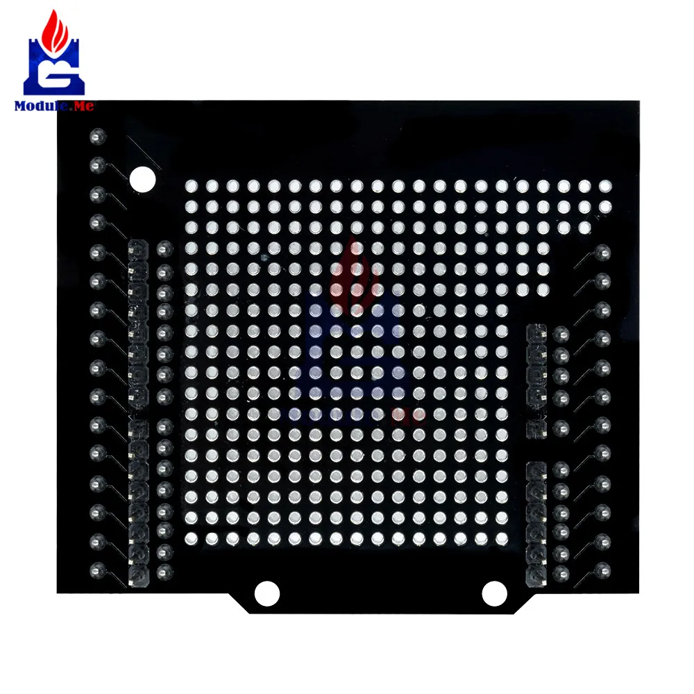 Proto винтовая Защитная плата макетный модуль для кнопки сброса Arduino с открытым