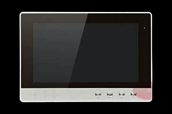 Роскошный дверной телефон 10 дюймов TFT монитор LCD Цвет Hands free видео домофон 5 лет