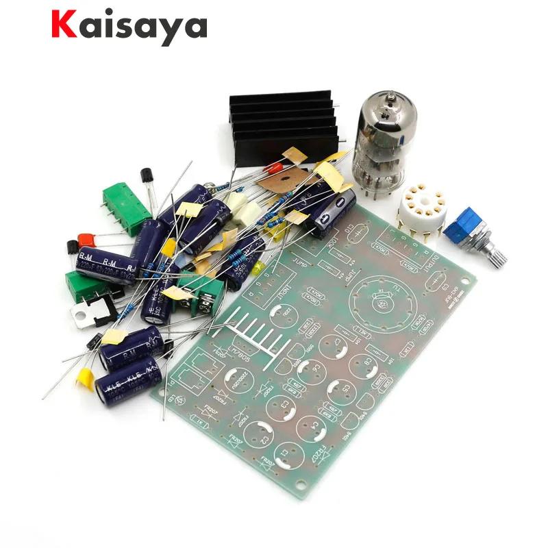 

6N3 Tube Buffer Preamplifier Vacuum Tube Preamp diy Kit hifi amplifier G7-011
