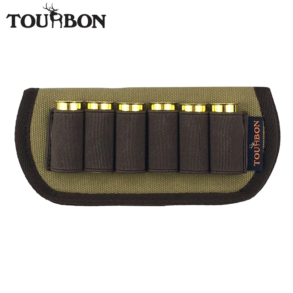 Tourbon Tactical Canvas 20 Gauge Cartridges Holder Ammo Shells Pouch