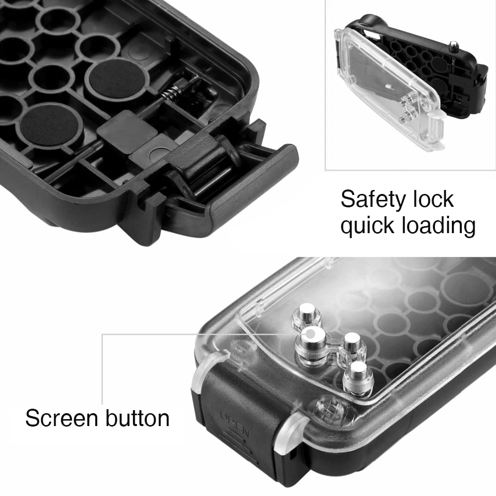 ET Diving Phone Housing for IPhone 7/8 7/8Plus X