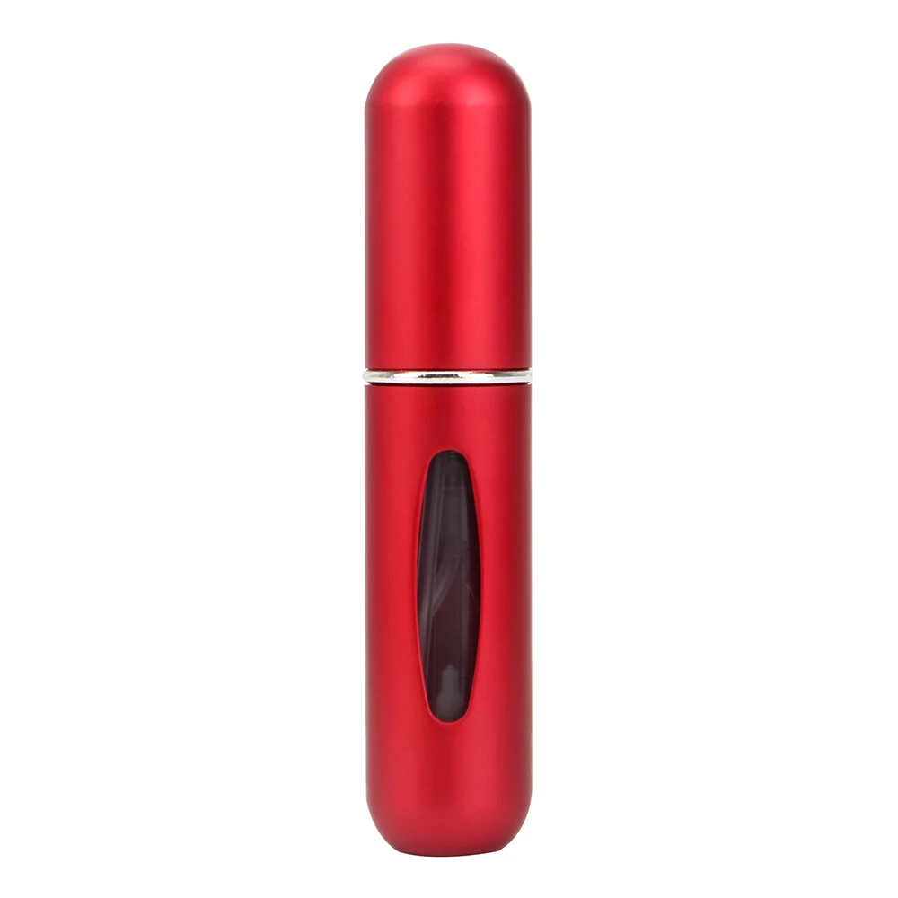 NICEYARD косметический контейнер духи спрей бутылка 5 мл Алюминиевая баночка портативный многоразового домашнего хранения - Цвет: Красный