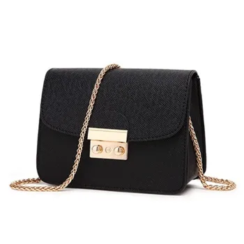 

BLAGY Brand Messenger Bags Women Chains Crossbody Bags for Women Solid Ladies Flaps bolsa feminina Colorful
