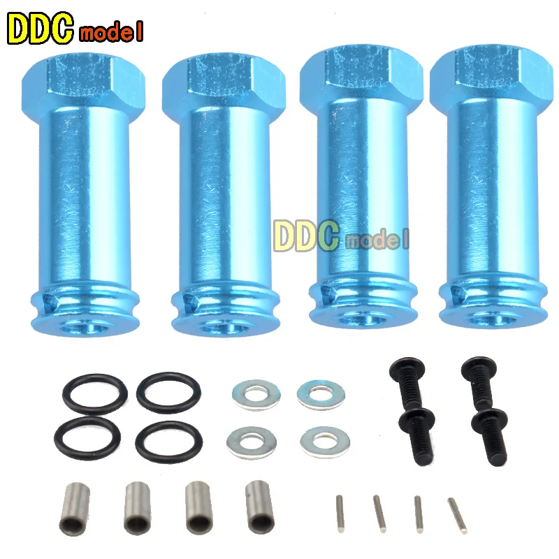 

WLtoys 12428 Feiyue FY-03/02/01/04/05/06/07 1/12 RC Car Spare Parts Upgrade metal Accessorie 12mm Hex Hub 29mm Extension Adapter