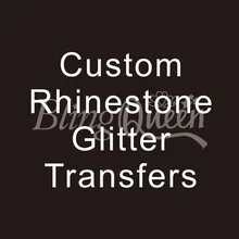 BlingQueen 25 шт/лот на заказ горячее исправление железо на горном хрустале блеск винил передачи