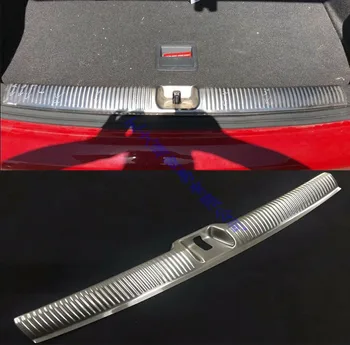 

Rear Trunk Bumper Protecter Sill Guard Fender Stainless Steel 1pcs Car Styling Accessories For Audi Q2 2018 2019