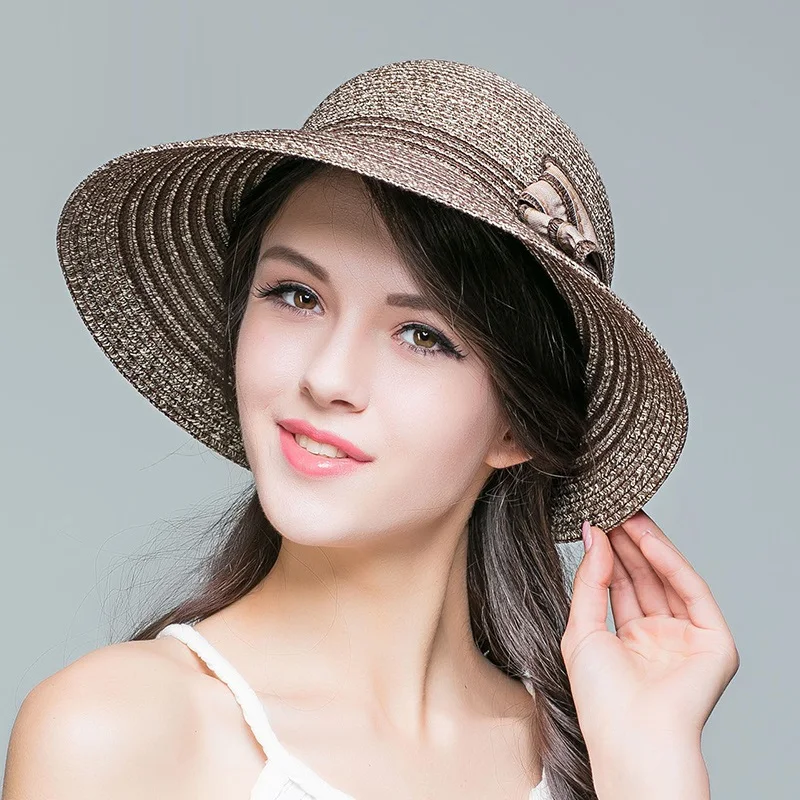 السيدات الصيف الشمس الفتيات قبعة جديد القش واقية من الشمس قبعة الطلاب في الهواء الطلق السفر شاطئ كاب الإناث طوي السفر الشمس كاب B-7644 السيدات الصيف الشمس الفتيات قبعة جديد القش واقية من الشمس قبعة الطلاب في الهواء الطلق السفر شاطئ كاب الإناث طوي السفر الشمس كاب B-7644