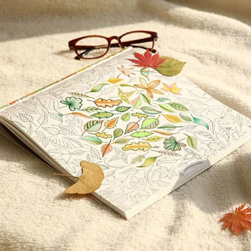 Online Shop Original English Secret Garden Coloring Book For Adult And Children Relieve Stress Kill Time Graffiti Painting Drawing