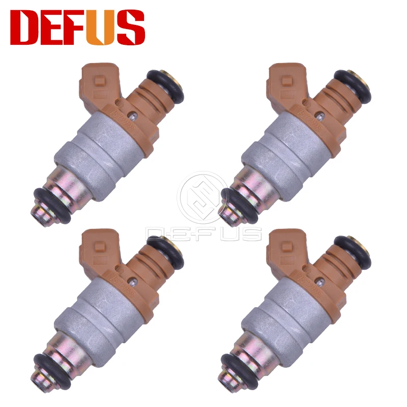 DEFUS 4 шт. 7572995 Bico топливный инжектор для BMW MINI COOPER S 1 6 SUPERCHARGED R50 R52 R53 01-08 JCW 1521390 сопло