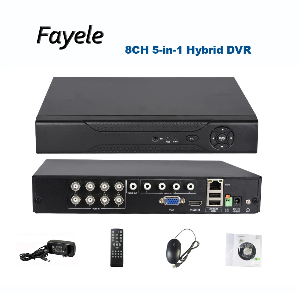 Цифровой видеорегистратор 5 в 1 16 каналов 1080N 1080P 8 гибридный TVI CVI HVR NVR HDMI 3G Wi Fi