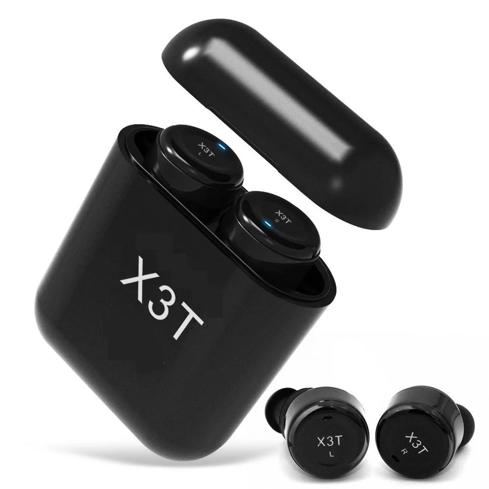 True Wireless TWS X3T Earbuds Mini Bluetooth Upgrade X2T X1T In ear Earphone 700mAH Charge Box for Android IOS for Xiaomi Phone