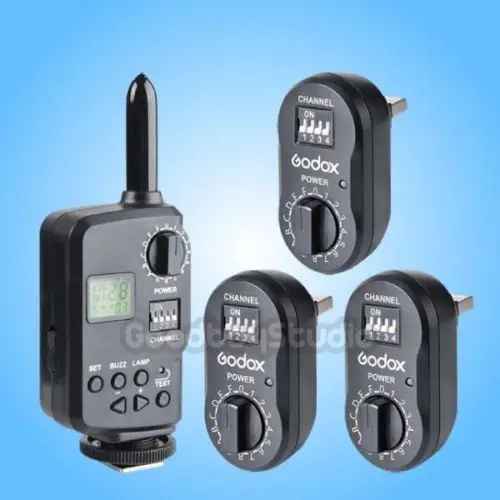 

Godox FT-16 Wireless Power Controller Flash Strobe Trigger (3X Receiver)