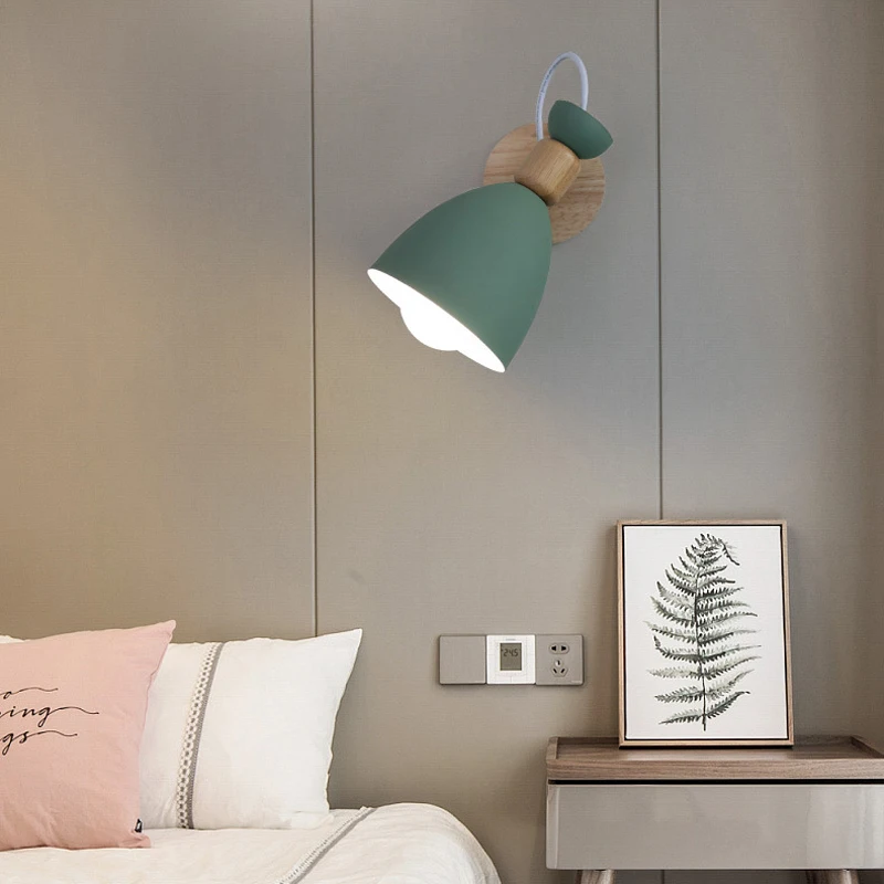 Домашний светодиодный настенный светильник, современный скандинавский светодиодный настенный светильник, лампа для спальни, светодиодный настенный светильник s для дома, спальни, аппликация Murale